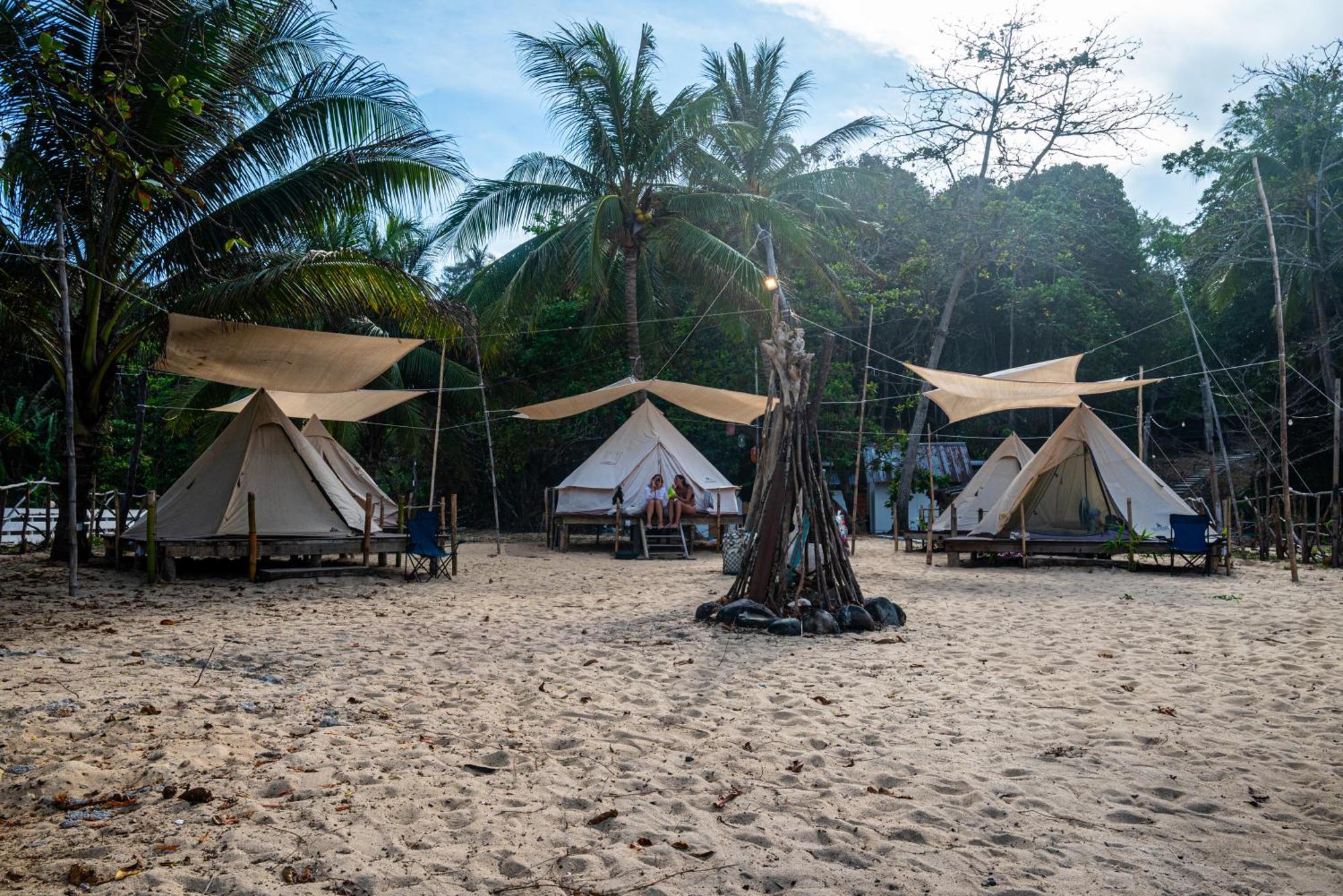 Long Beach Camp Pulau Perhentian Kecil Dış mekan fotoğraf