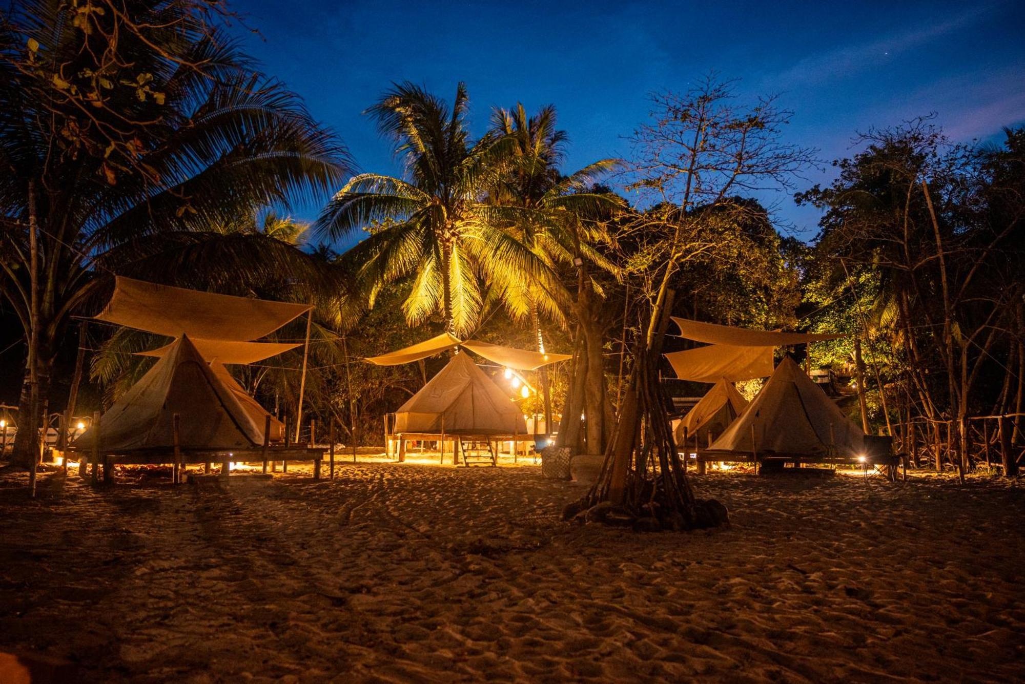 Long Beach Camp Pulau Perhentian Kecil Dış mekan fotoğraf