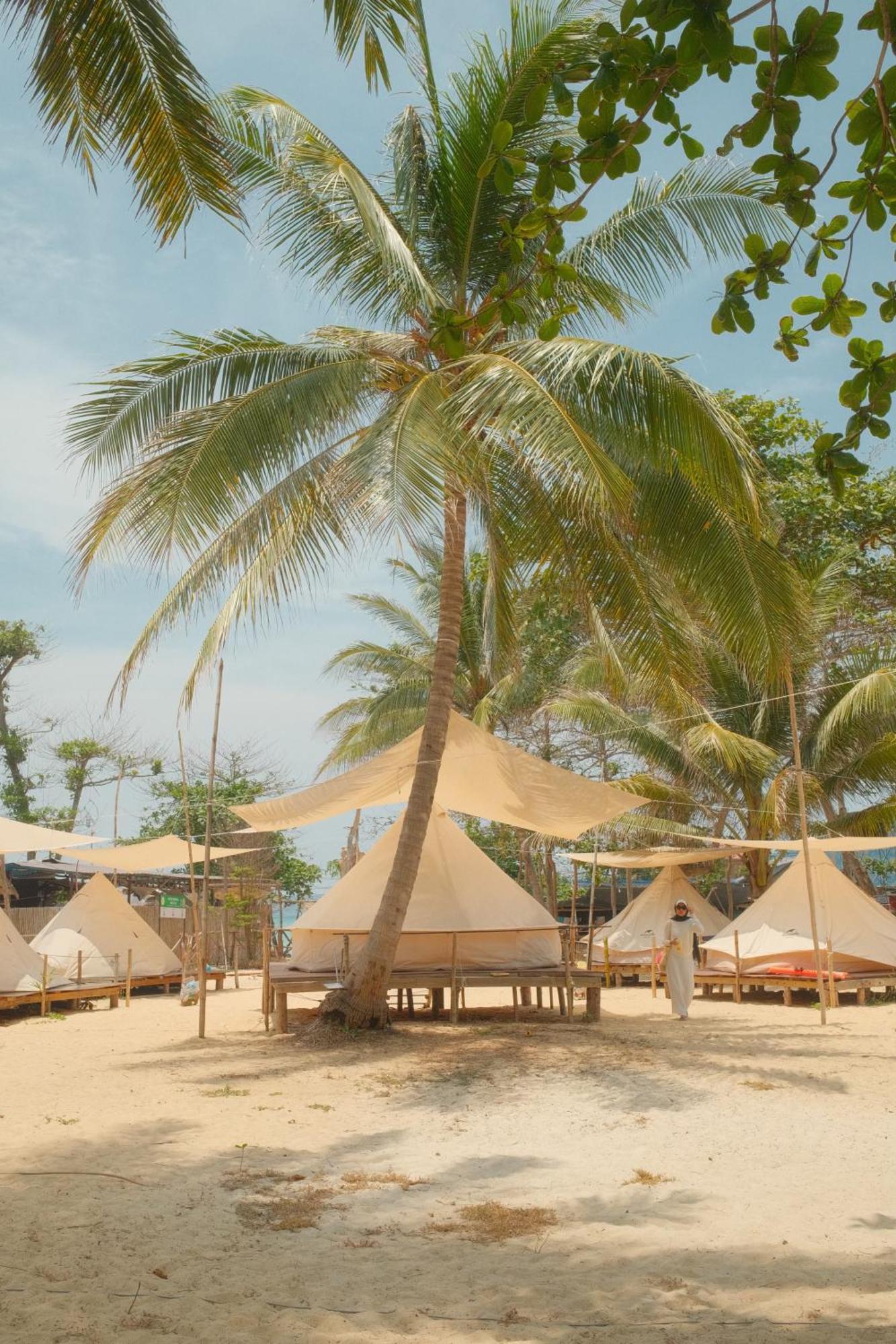 Long Beach Camp Pulau Perhentian Kecil Dış mekan fotoğraf