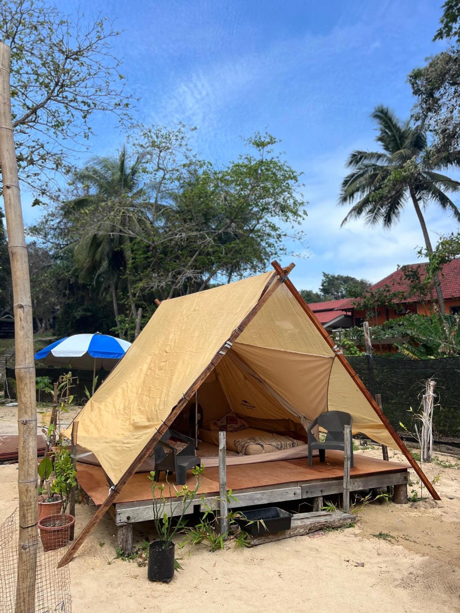 Long Beach Camp Pulau Perhentian Kecil Dış mekan fotoğraf